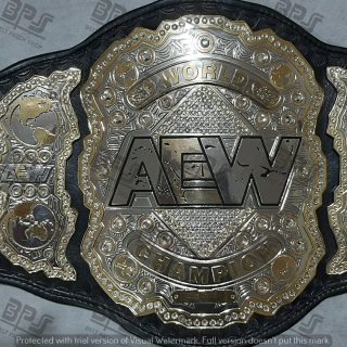 AEW World Heavyweight Wrestling Championship Title Belt