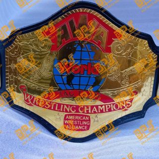 AWA Tag Team World Heavyweight Wrestling Championship Title Belt