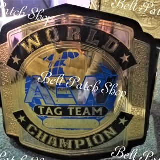 AEW World Tag Team Heavyweight Wrestling Championship Title Belt