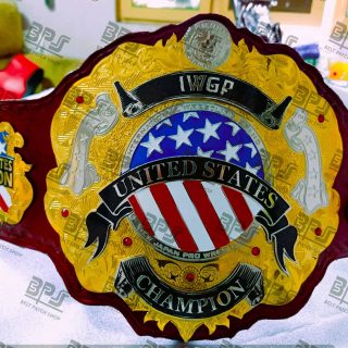 IWGP UNITED STATES WORLD HEAVYWEIGHT WRESTLING CHAMPIONSHIP TITLE BELT