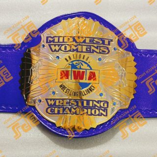 NWA Mid West Women's Heavyweight Wrestling Championship Title Belt