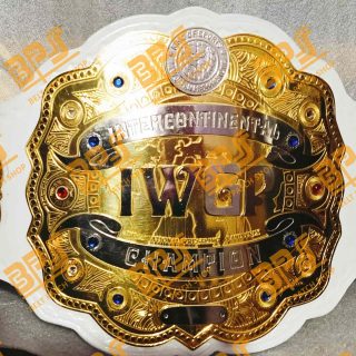 IWGP INETCONTINANTAL HEAVYWIEGHT WRESTLING CHAMPIONSHIP TITLE BELT