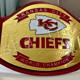 Kansas City Chiefs Legacy Superbowl championship Title Belt